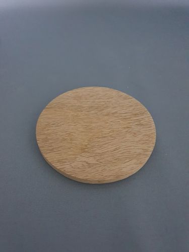 Kerzenteller Holz Natur 10 cm