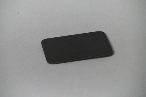 Kerzenteller, 10cm x 8cm, schwarz
