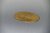 Kerzenteller, 10cm x 8cm, gold, oval