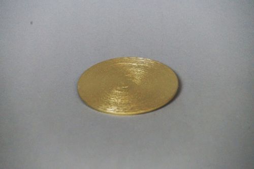 Kerzenteller, gold , 10 cm