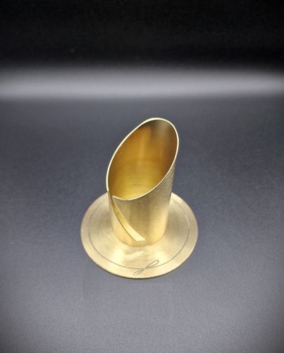 Kerzenhalter, Gold, 4cm